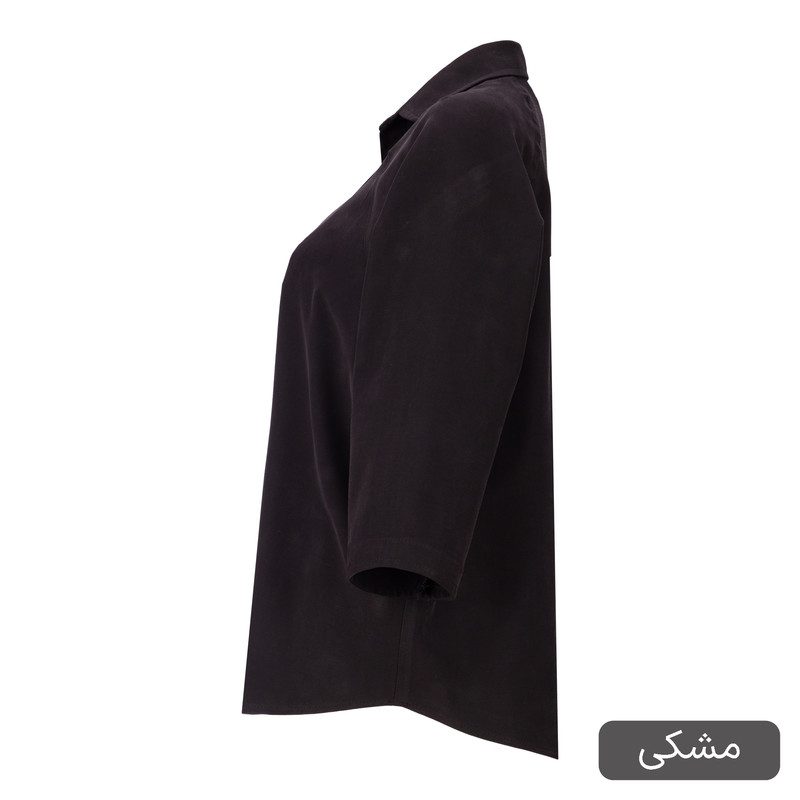 شومیز آستین بلند یقه برگردان زنانه السانا مدل مدیسا کد 2569
