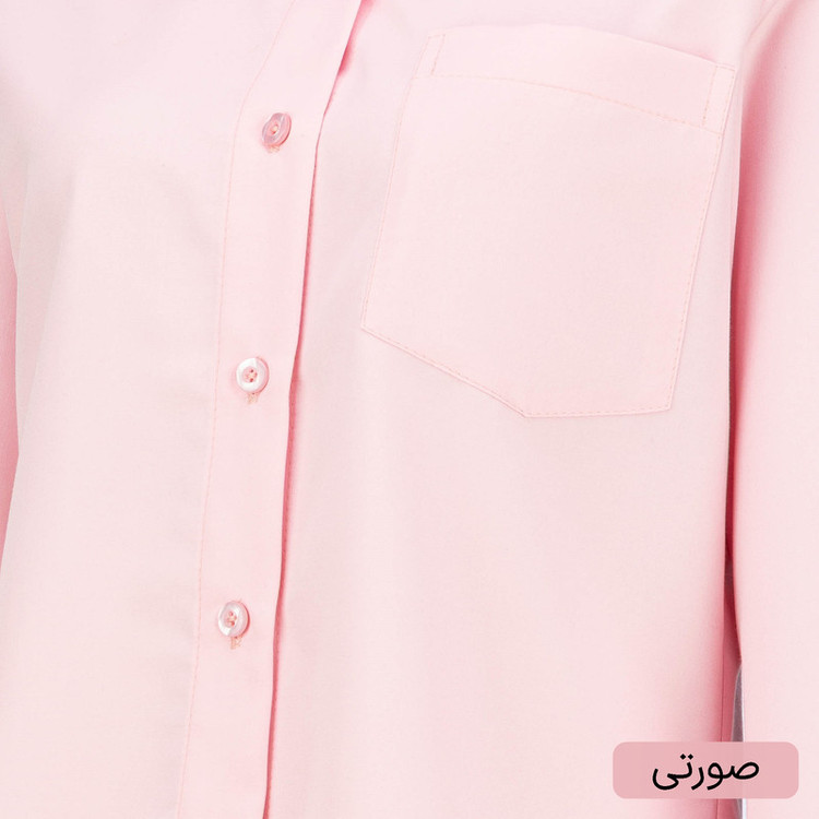 مانتو شومیزی روی باسن زنانه السانا مدل لیام کد 2554
