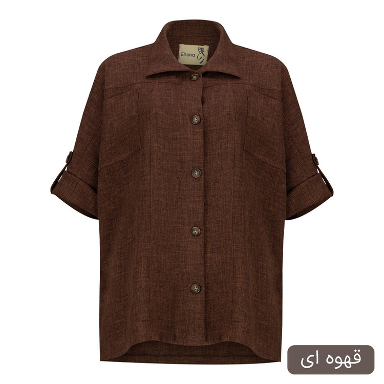مانتو روی باسن زنانه السانا مدل مانیکان کد 2543