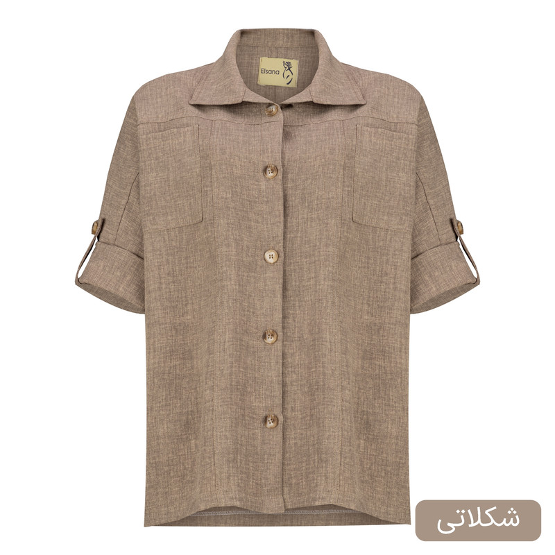 مانتو روی باسن زنانه السانا مدل مانیکان کد 2543