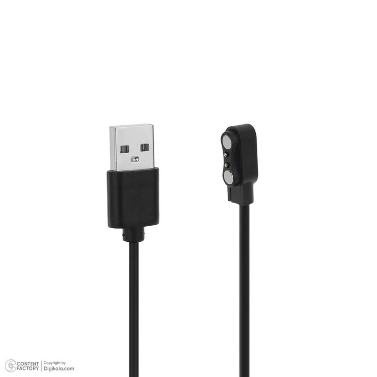 ساعت هوشمند 53 میلیمتری دارک بلو مدل D70 با بند سیلیکونی