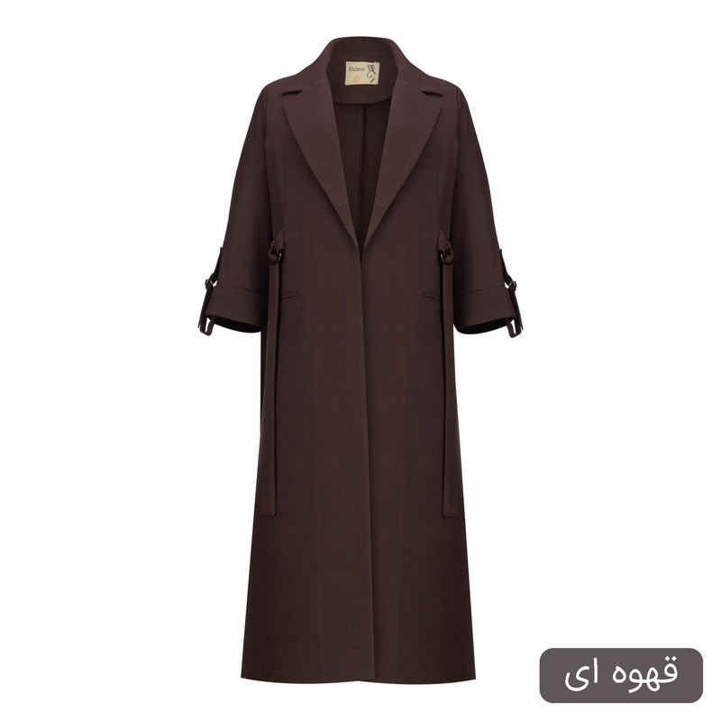 مانتو زیر زانو زنانه السانا مدل آیرال کد 2562