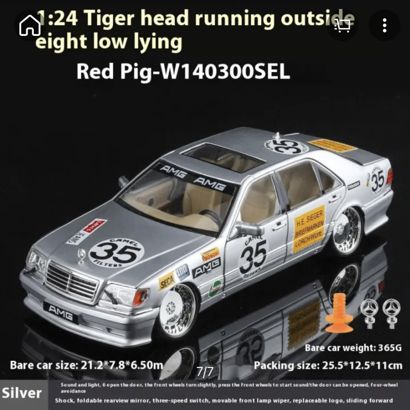 ماکت ماشین مدل ماکت مرسدس بنز w140