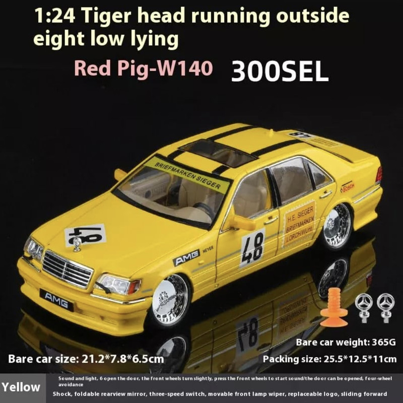 ماکت ماشین مدل مرسدس بنز w140