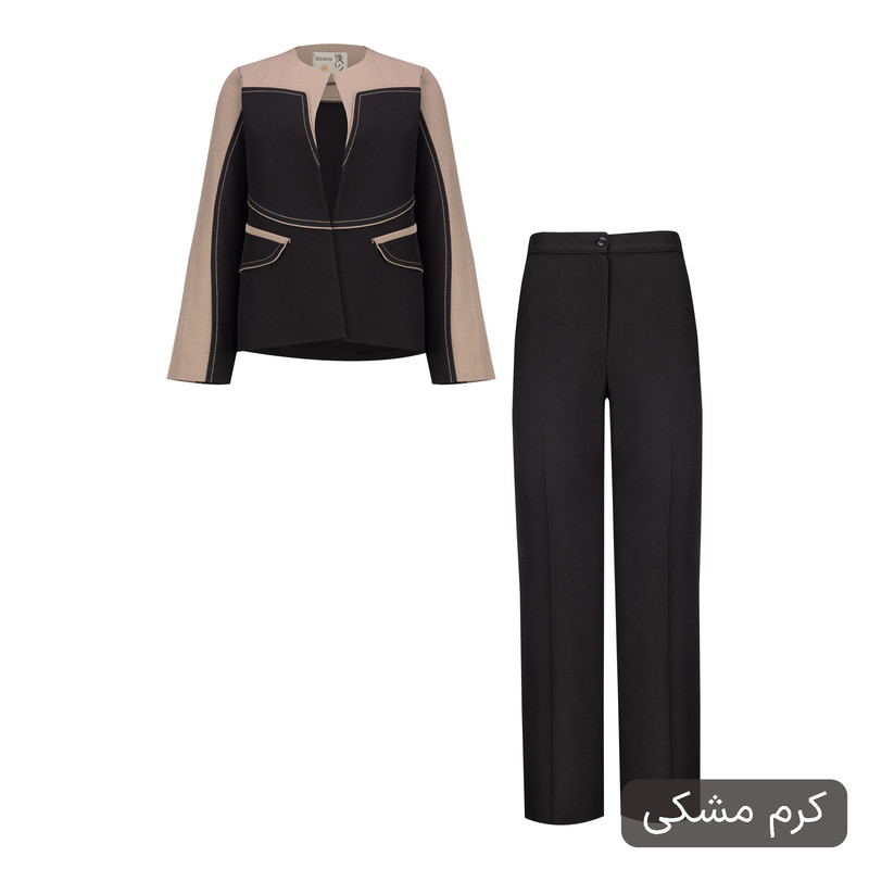 ست کت و شلوار رسمی زنانه السانا مدل بهارین کد 2559