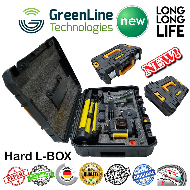 تراز لیزری مدل 4 بعدی نور سبز کد Dewalt 360-16 L