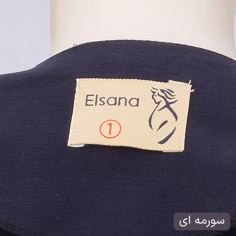 مانتو زیر زانو زنانه السانا مدل نامین کد 2541