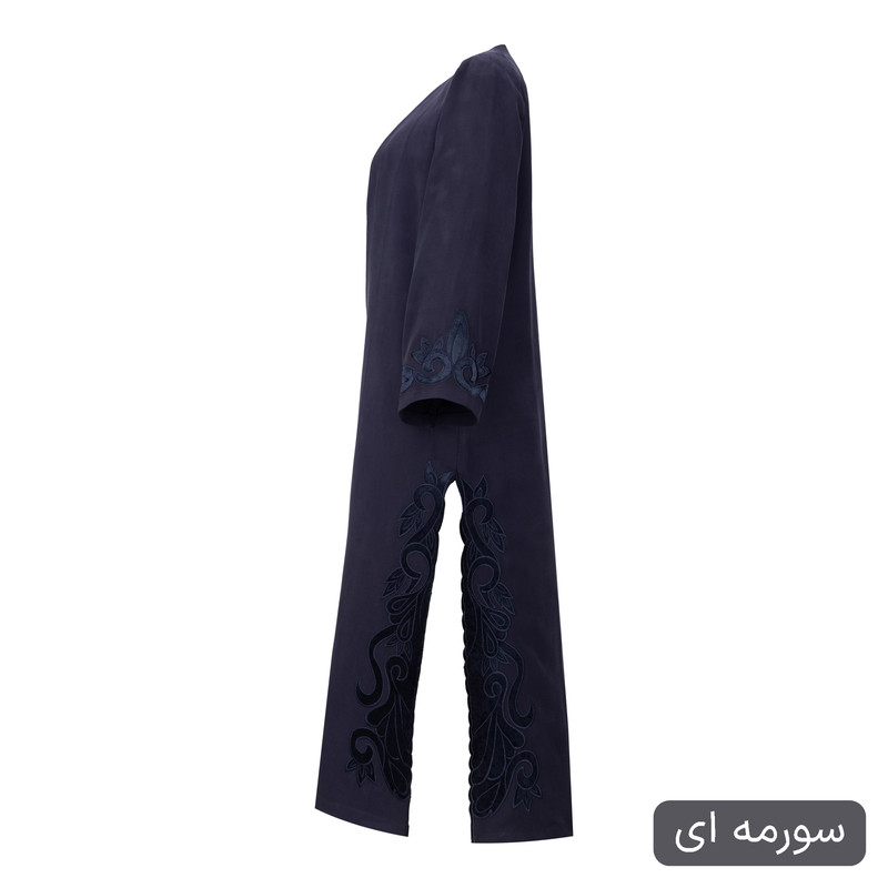 مانتو زیر زانو زنانه السانا مدل نامین کد 2541
