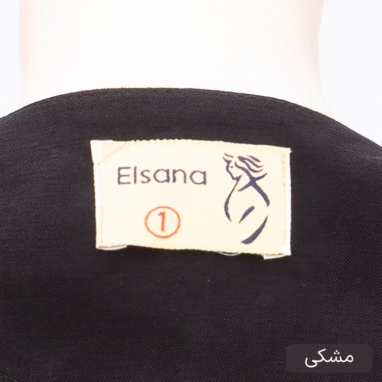 مانتو زیر زانو زنانه السانا مدل نامین کد 2541