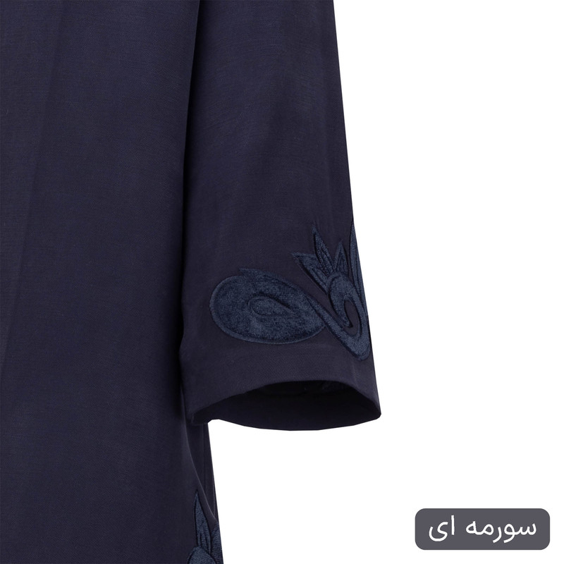 مانتو زیر زانو زنانه السانا مدل نامین کد 2541