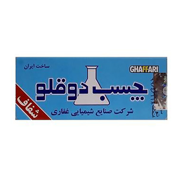 چسب دوقلو غفاری کد 22 وزن 20 گرم