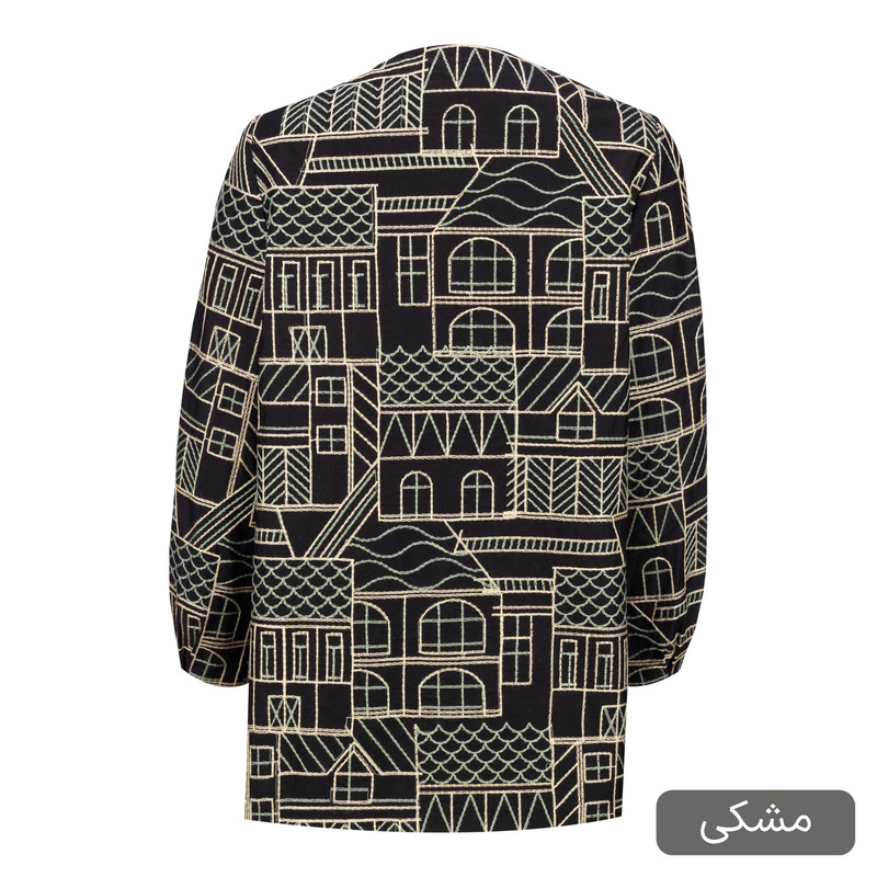 مانتو کتی زنانه السانا مدل مودو کد 2521