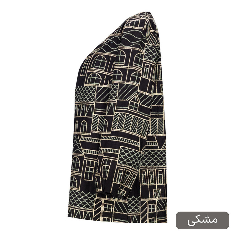 مانتو کتی زنانه السانا مدل مودو کد 2521