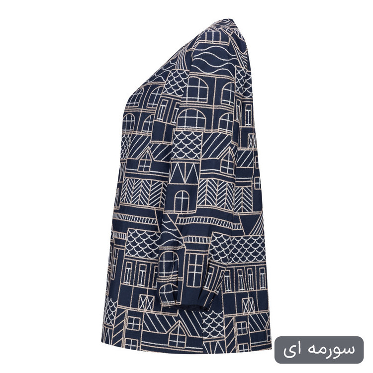 مانتو کتی زنانه السانا مدل مودو کد 2521