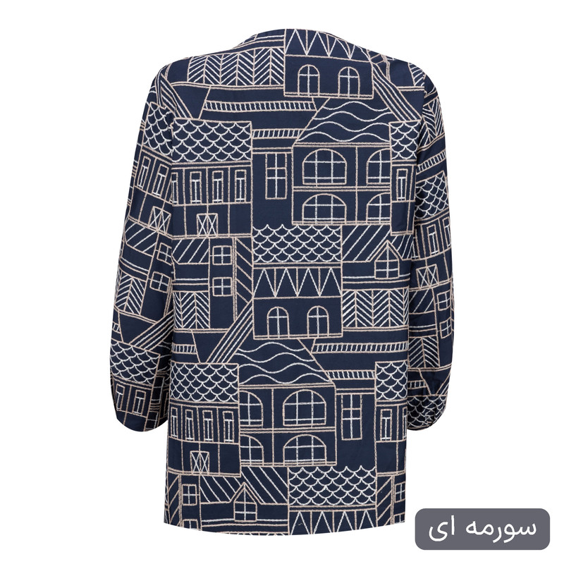 مانتو کتی زنانه السانا مدل مودو کد 2521