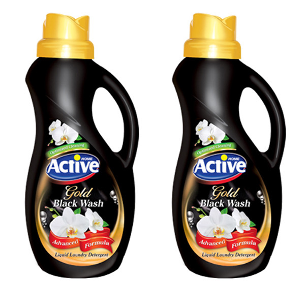 مایع لباسشویی اکتیو مدل Dark Wash بسته 2 عددی