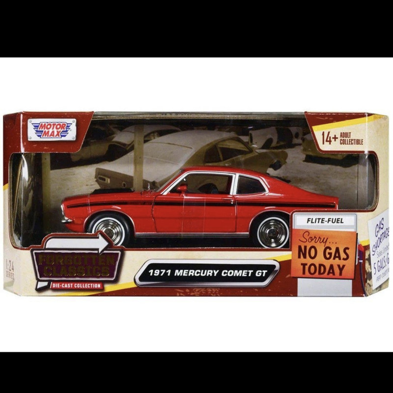 ماکت ماشین موتورمکس مدل مرکوری کومت gt 1971