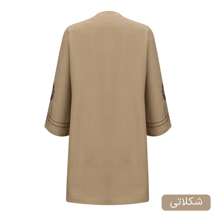 مانتو زیر زانو زنانه السانا مدل پریسان کد 2503