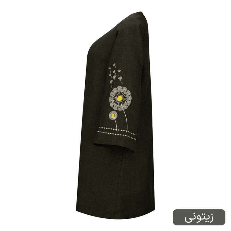مانتو زیر زانو زنانه السانا مدل پریسان کد 2503