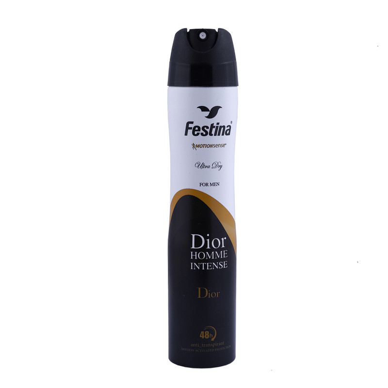 اسپری خوشبو کننده بدن مردانه فستینا مدل Dior حجم 200 میلی لیتر