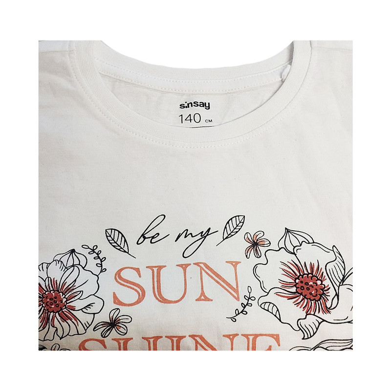 تیشرت آستین بلند دخترانه سین سی مدل 7402