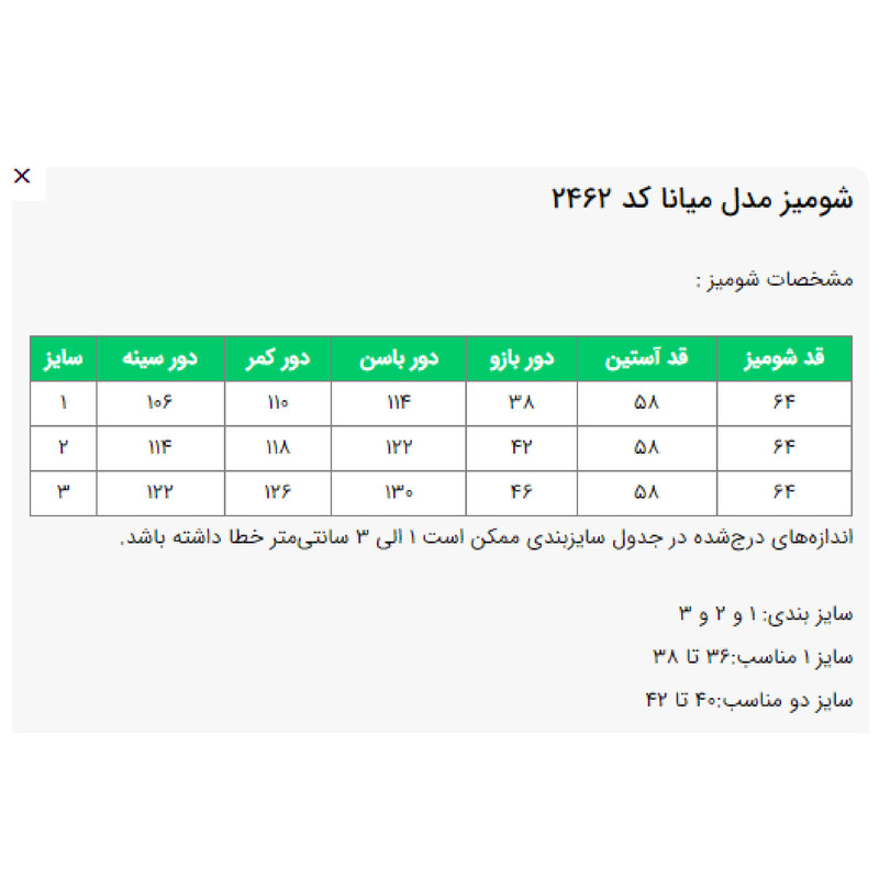 شومیز آستین بلند یقه ایستاده زنانه السانا مدل میانا کد 2462