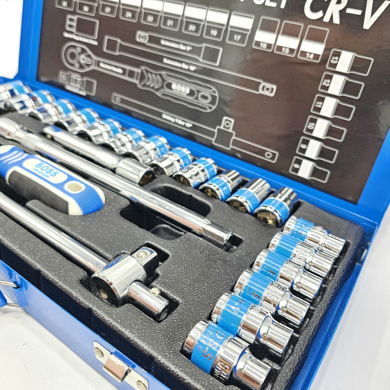 جعبه بکس جغجغه ای باس مدل LIFE-STYLE-24PCS مجموعه 24 عددی