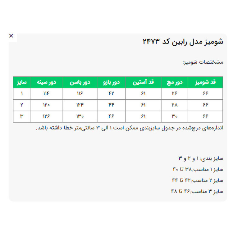 مانتو شومیزی زنانه السانا مدل رابین کد 2473