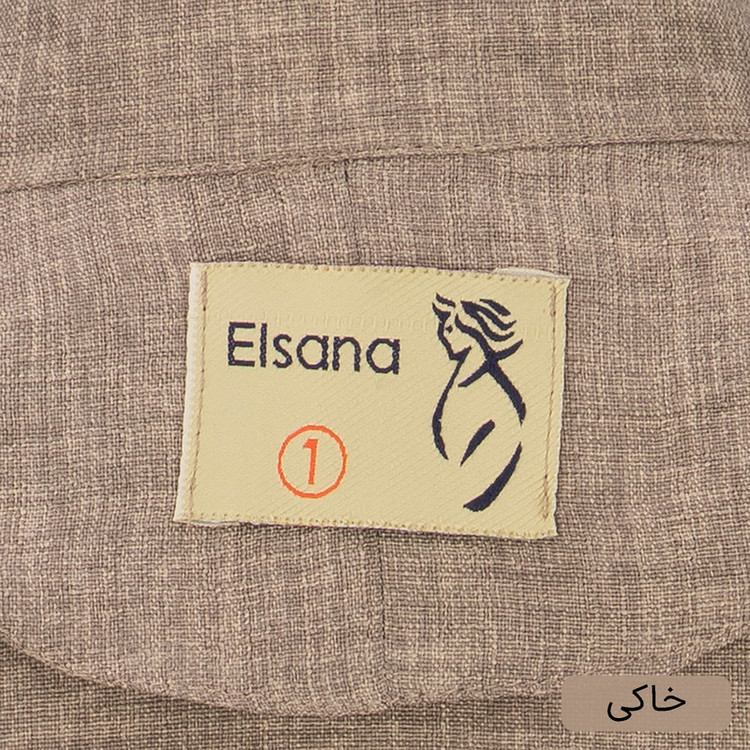 ست شومیز و شلوار زنانه السانا مدل دلگون کد 2474