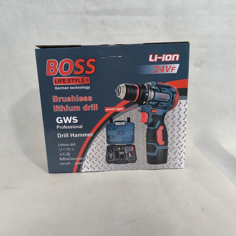 پیچ گوشتی شارژی باس مدل 24VOLT-BRUSHLESS-SINGLE