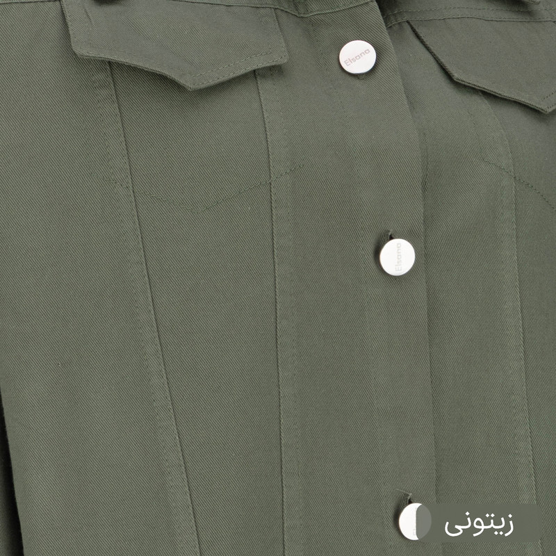 کراپ کت زنانه السانا مدل آدوین کد 2435