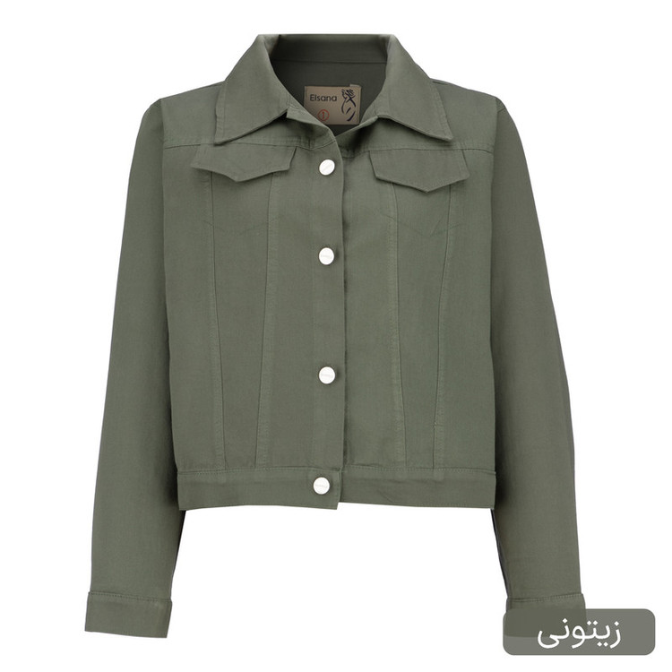 کراپ کت زنانه السانا مدل آدوین کد 2435