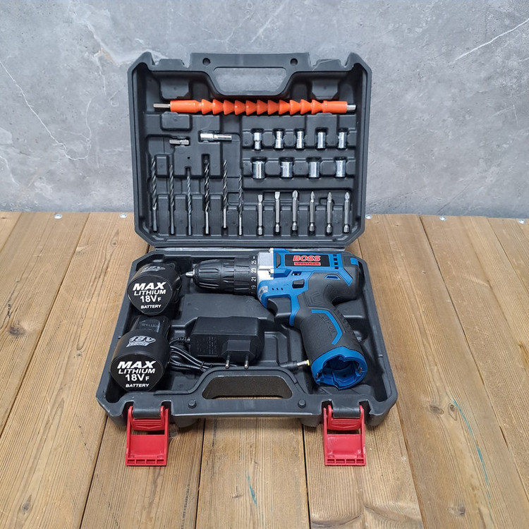 مجموعه 28 عددی دریل پیچ گوشتی صنعتی باس مدل 18VFMAX