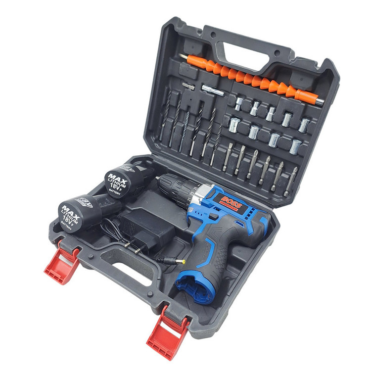 مجموعه 28 عددی دریل پیچ گوشتی صنعتی باس مدل 18VFMAX