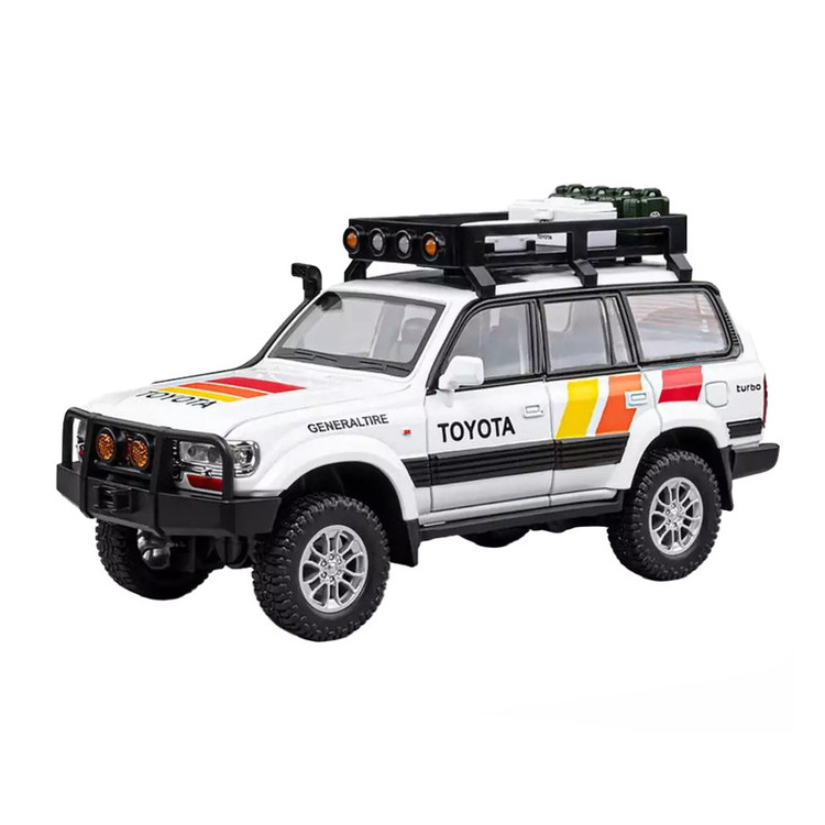 ماکت ماشین چه ژی مدل تویوتا لندکروزر Toyota Land Cruiser LC80 کد W100