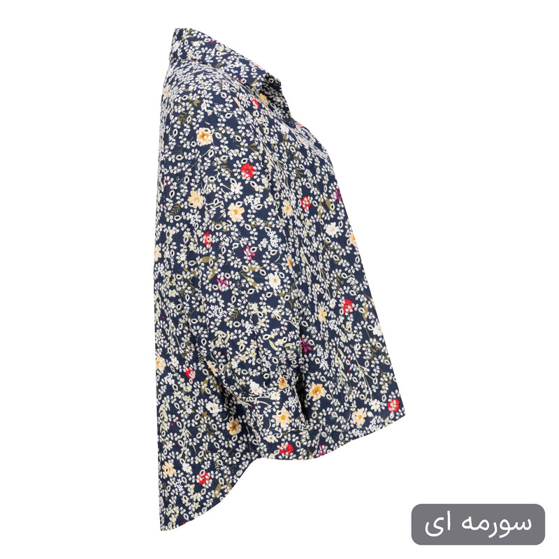 شومیز آستین بلند یقه برگردان زنانه السانا مدل آوانا کد 242704