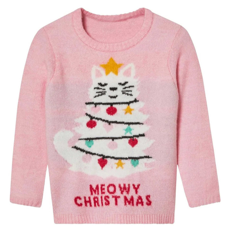پلیور یقه گرد دخترانه لوپیلو مدل f-788987