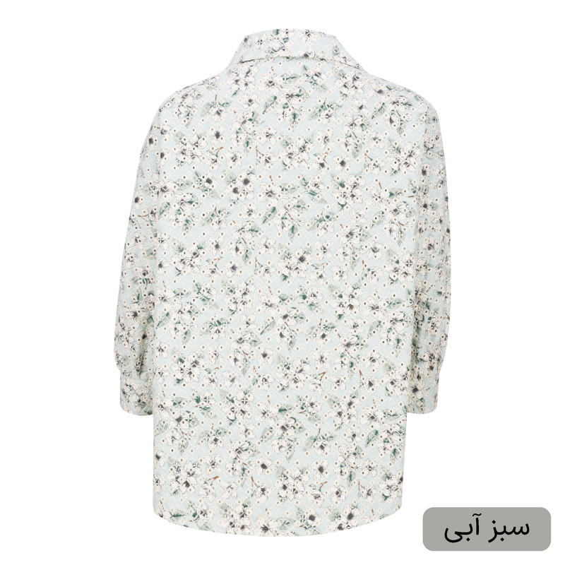 شومیز آستین بلند یقه برگردان زنانه السانا مدل آوانا کد 242720
