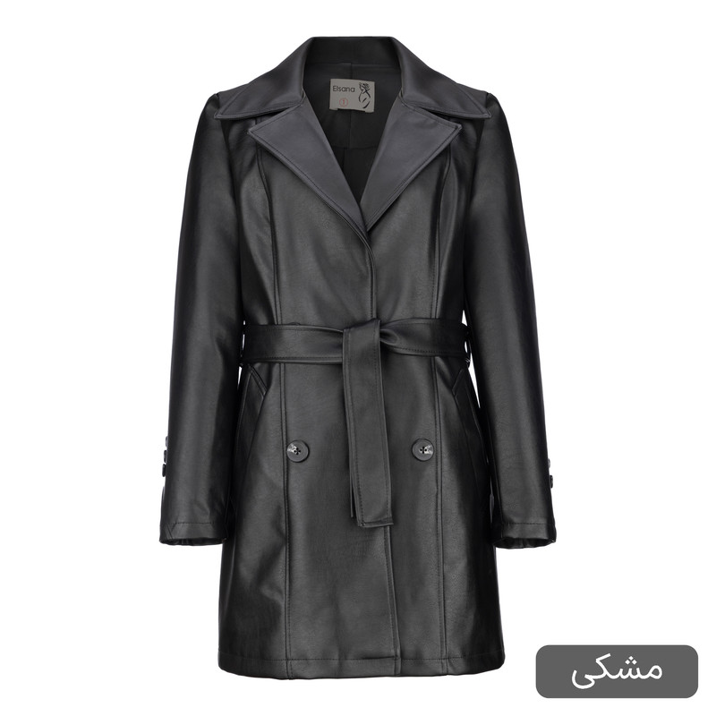 کت چرم زنانه السانا مدل گیلوا کد 2426