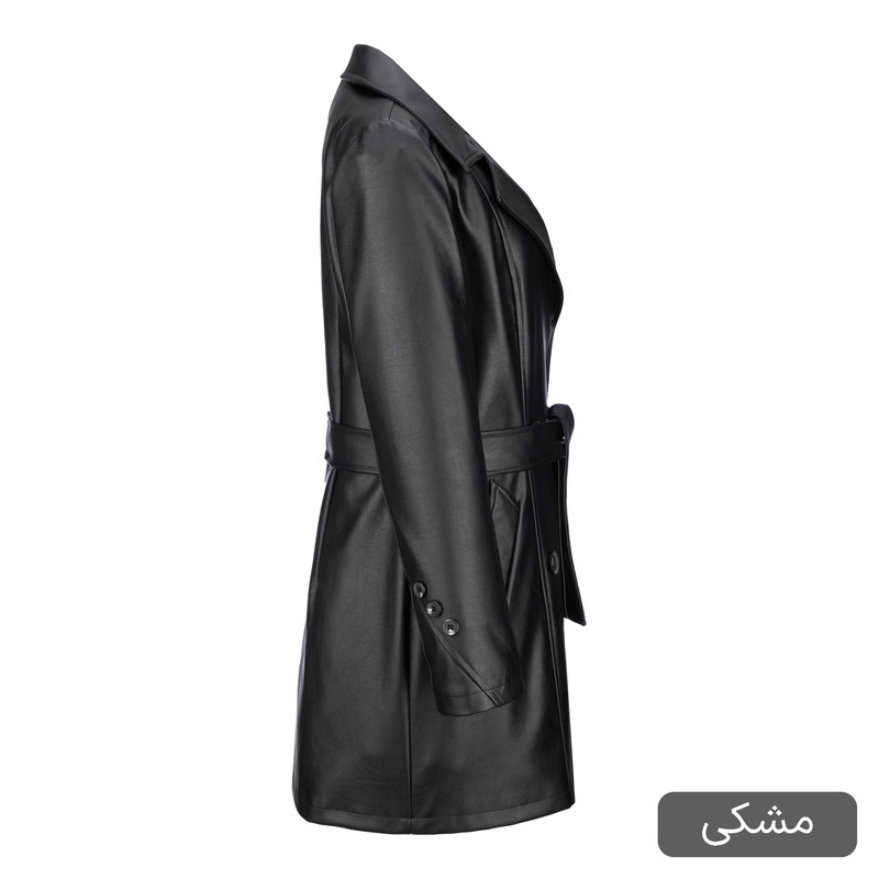 کت چرم زنانه السانا مدل گیلوا کد 2426
