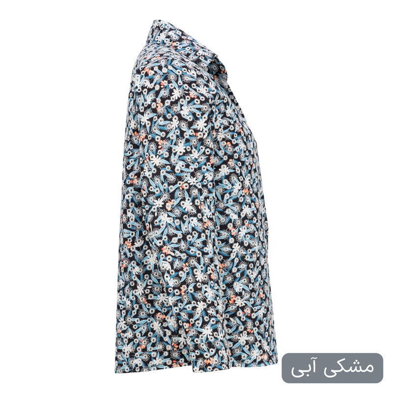 شومیز آستین بلند یقه برگردان زنانه السانا مدل لعیا کد 2420