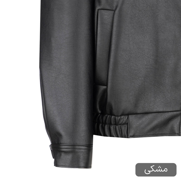 کت چرم زنانه السانا کد 2423