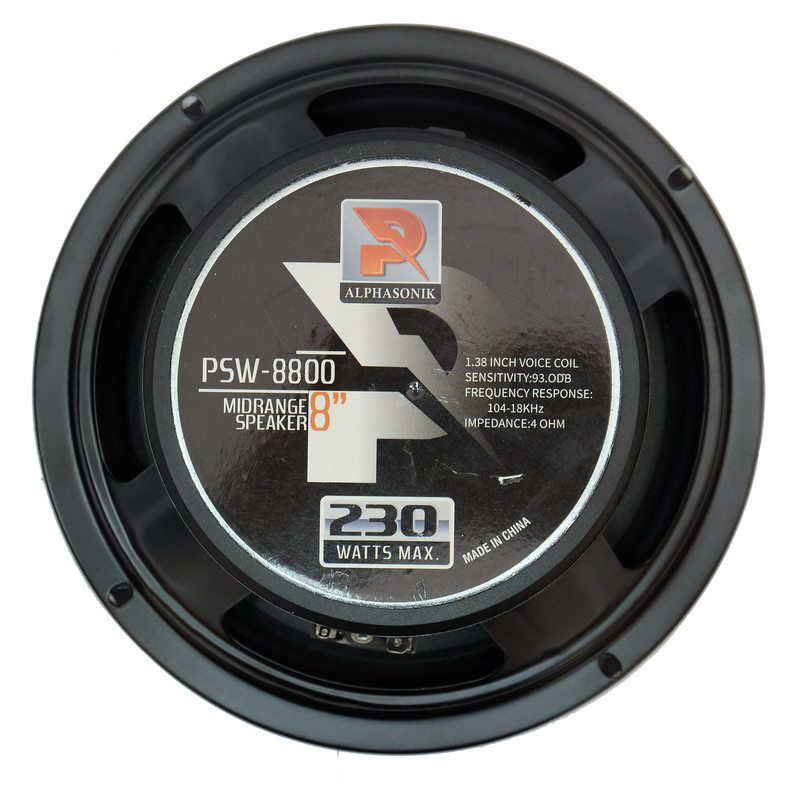 میدرنج خودرو آلفاسونیک مدل PSW-8800 بسته 2 عددی