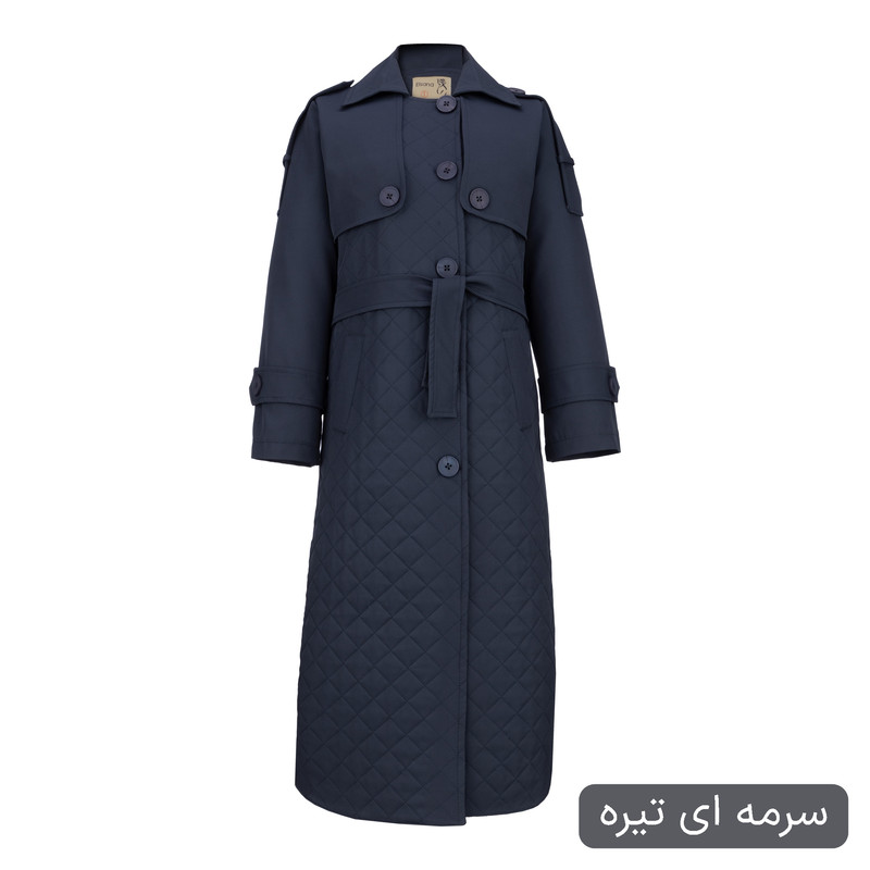 کاپشن بلند زنانه السانا مدل لمیا کد 2428