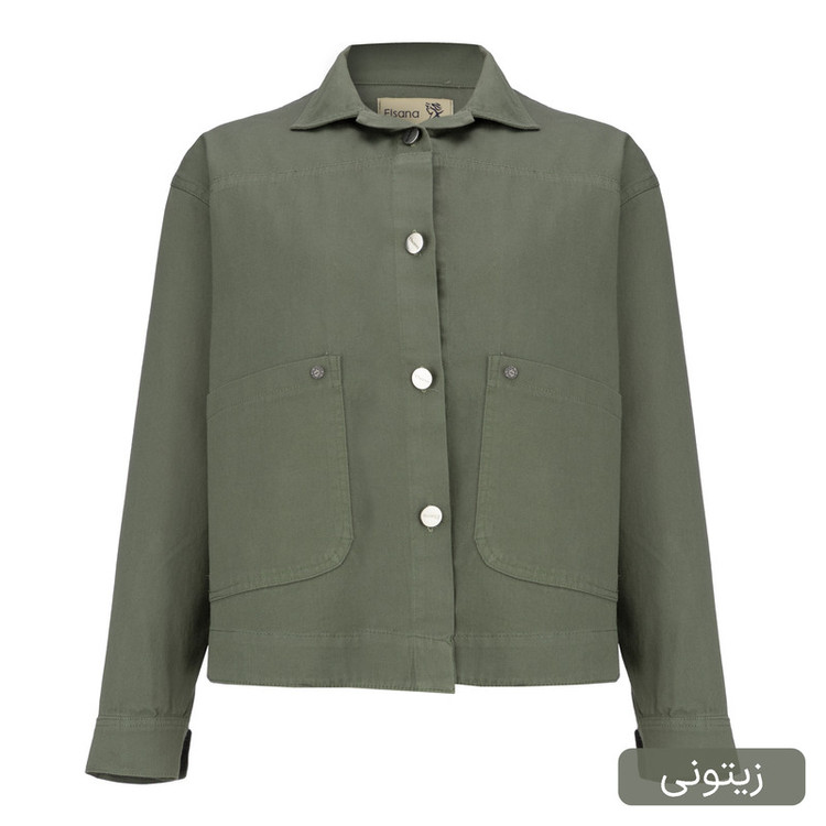 کراپ کت زنانه السانا مدل آیریک کد 2436
