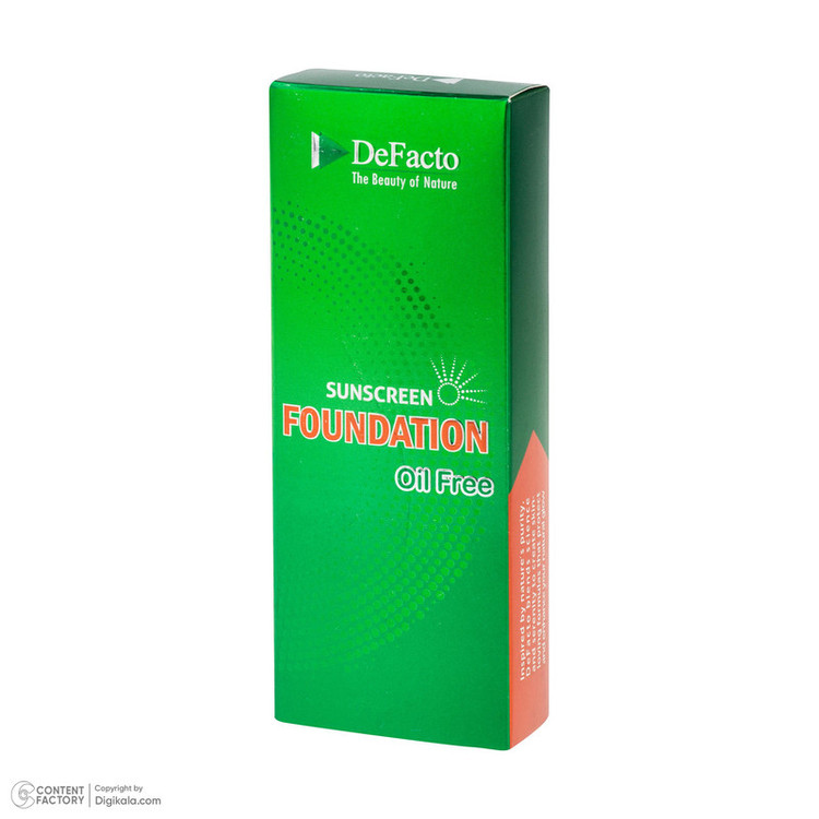 کرم ضد آفتاب رنگی صورت دیفکتو SPF 50 مدل NB محافظ در برابر اشعه UVA،UVB مناسب برای پوست چرب حجم 50 میلیلیتر
