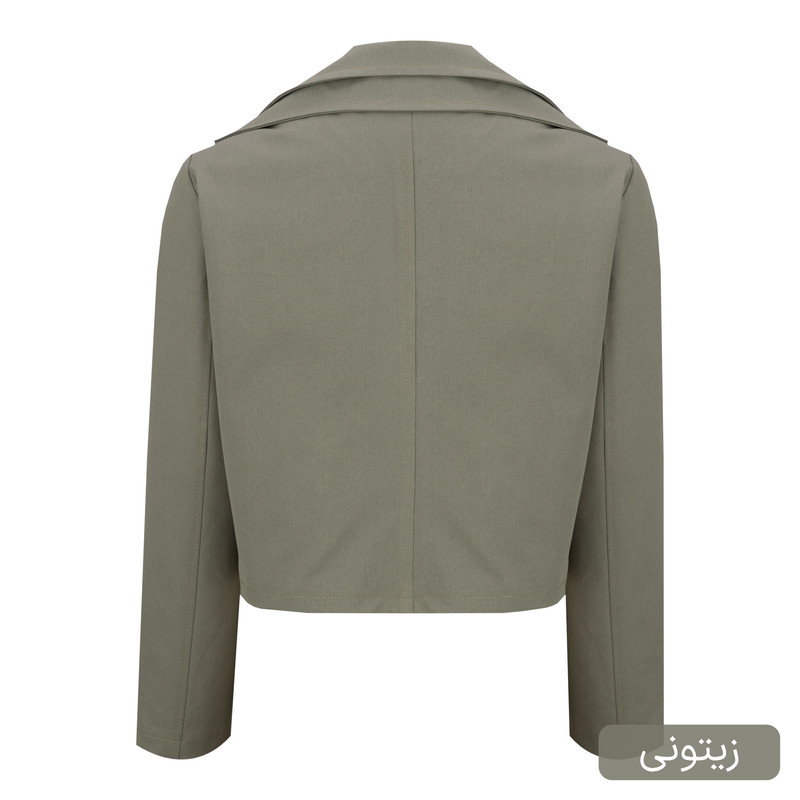 کراپ کت زنانه السانا مدل رازیان کد 2418