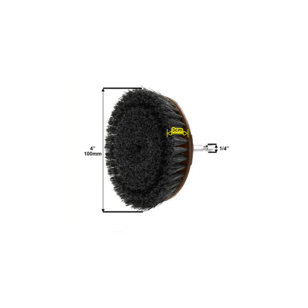 فرچه سر دریلی اینکو مدل WCBH1401 سایز 100 میلیمتر