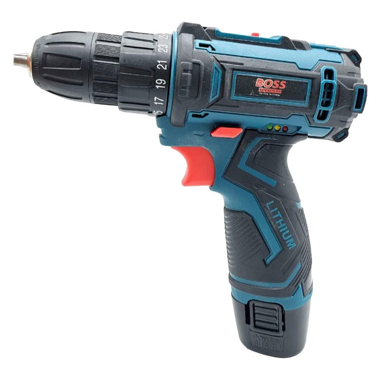 دریل شارژی باس مدل BS-Li-ion-18V
