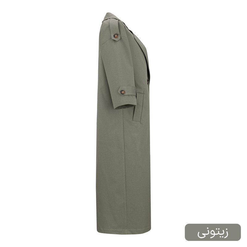 بارانی زنانه السانا مدل راوش کد 2305